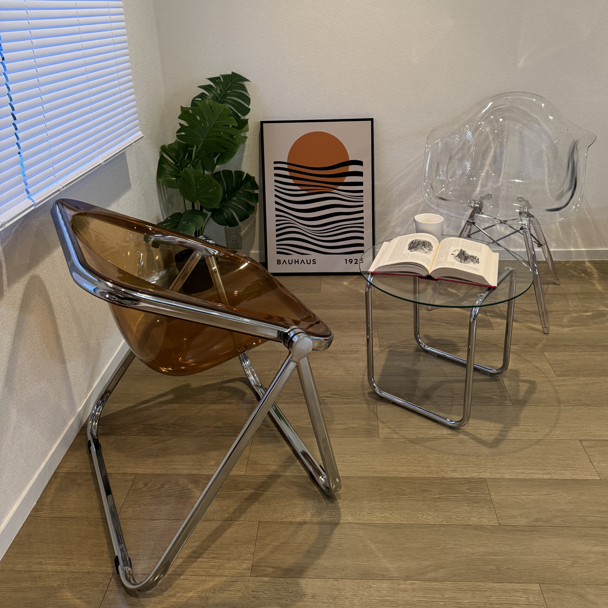 acrylic dining chair