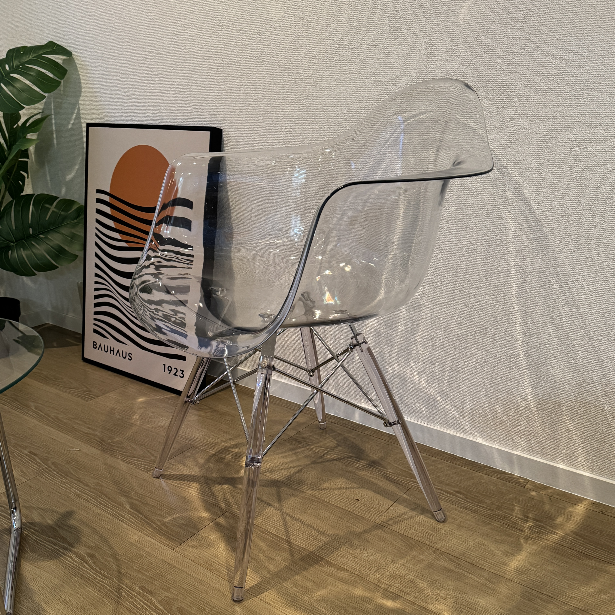 acrylic dining chair