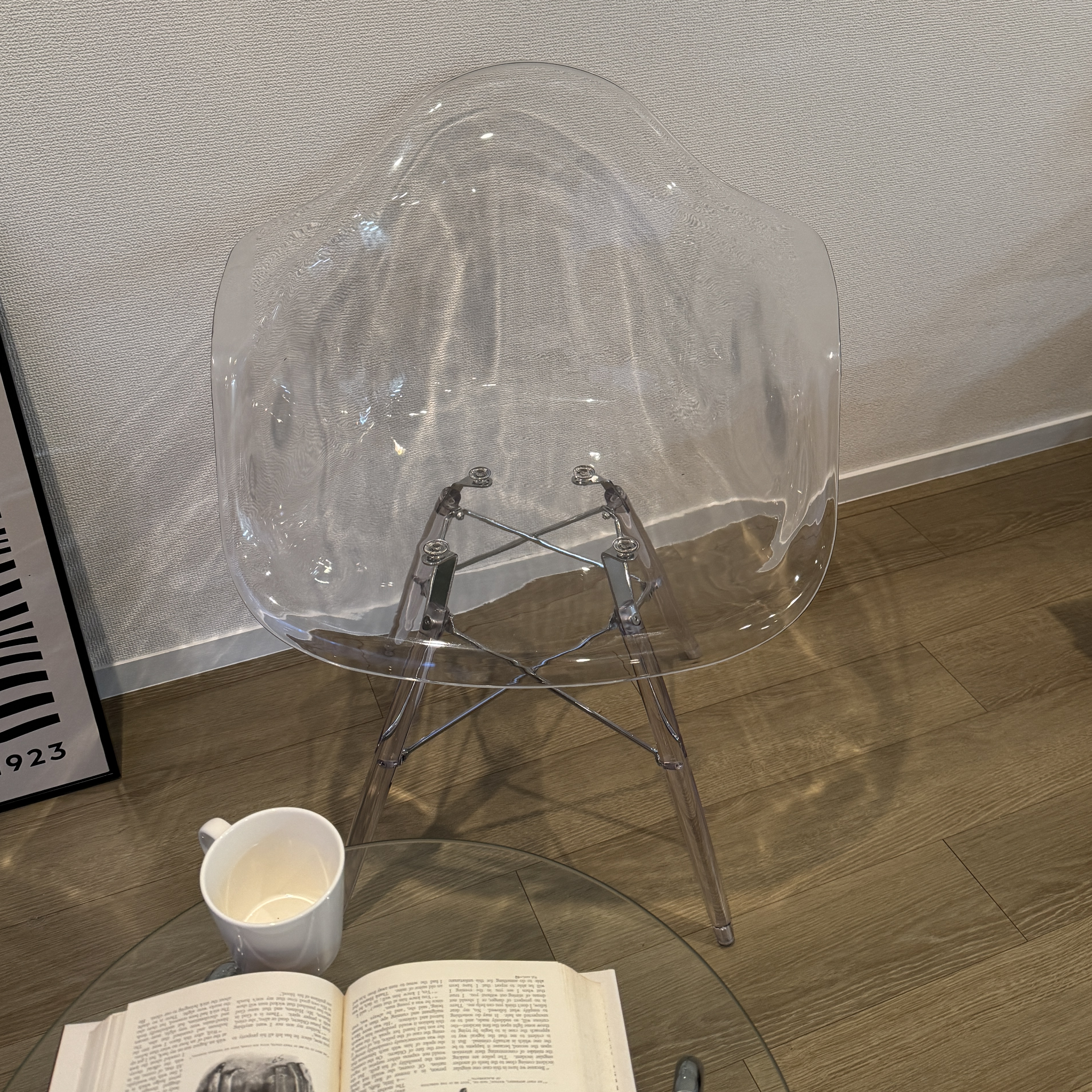 acrylic dining chair