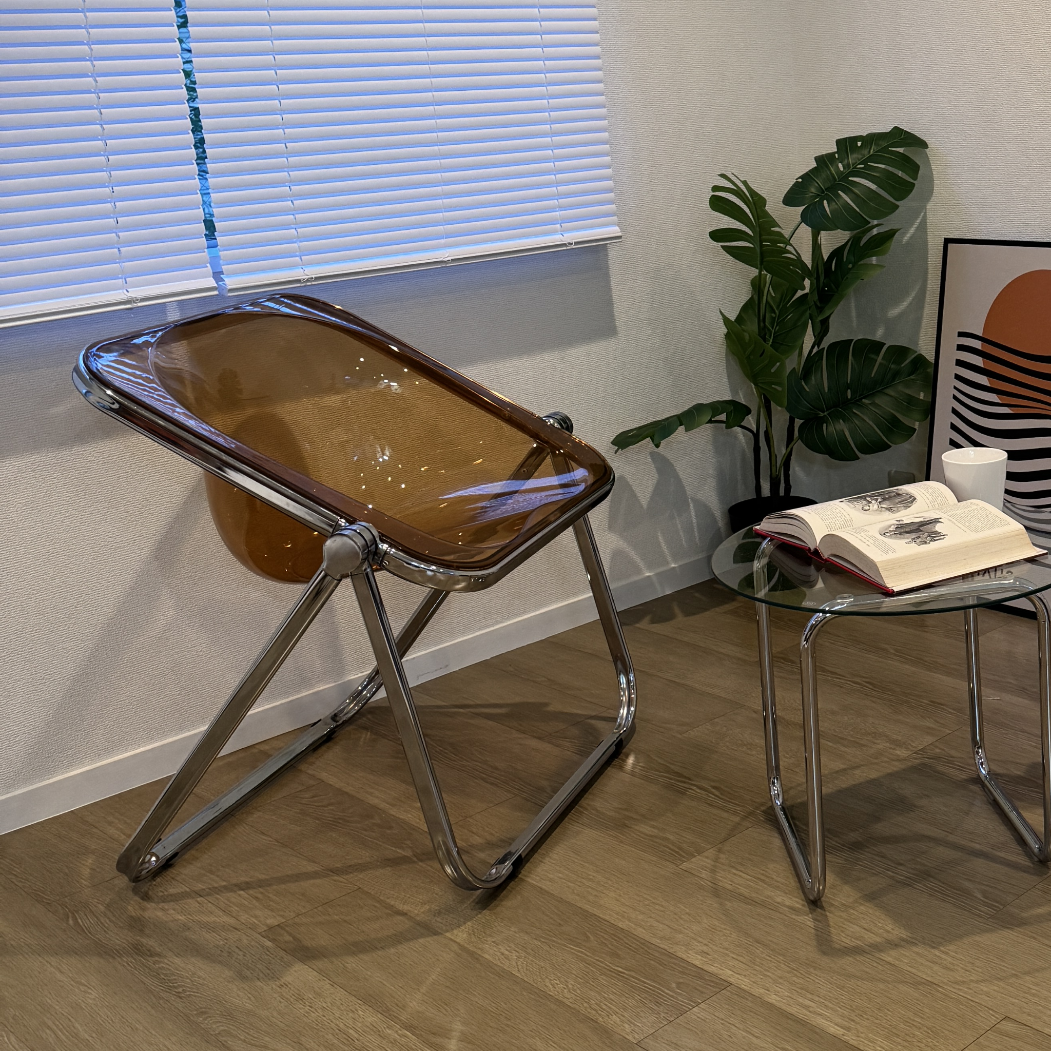 acrylic dining chair