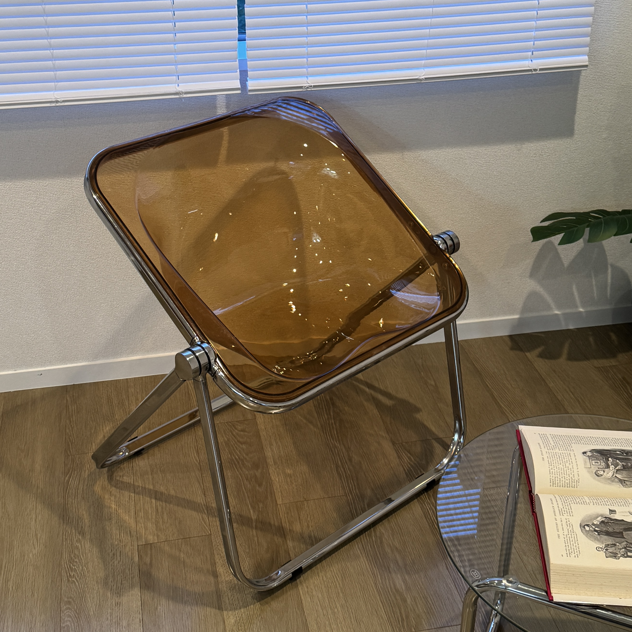 acrylic dining chair