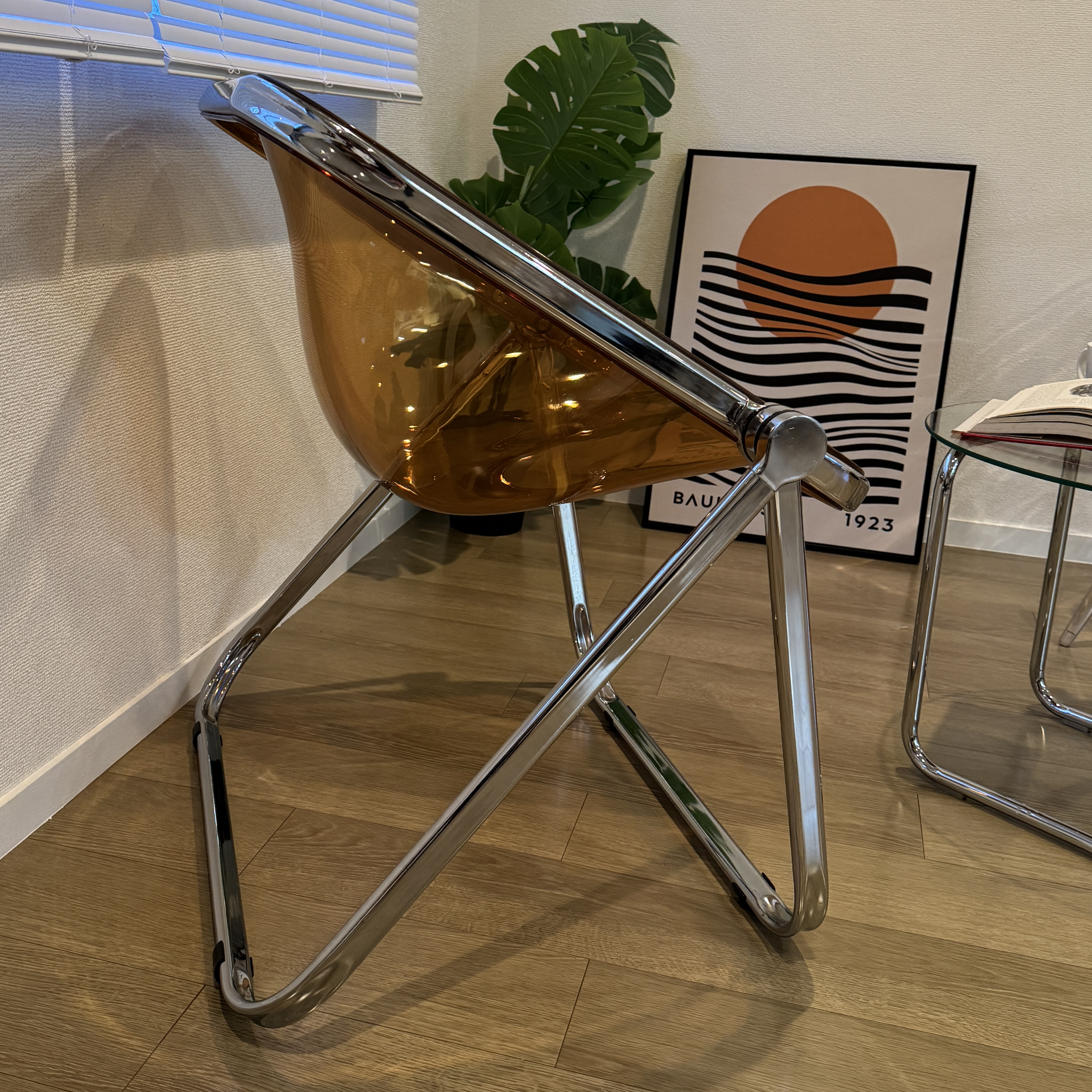 acrylic dining chair