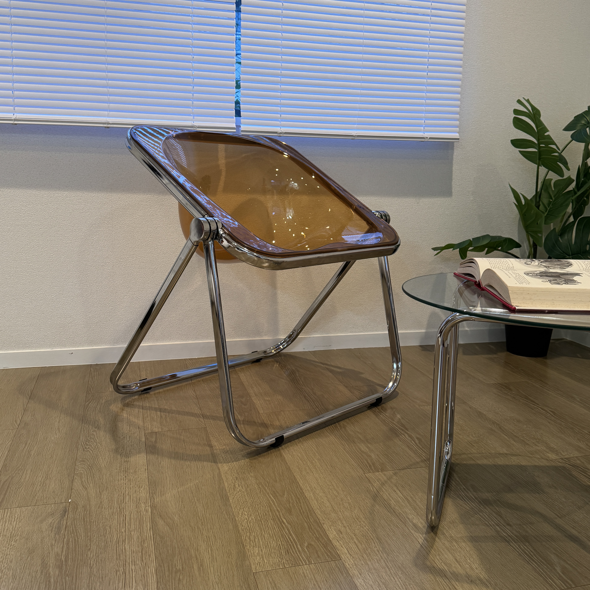 acrylic dining chair