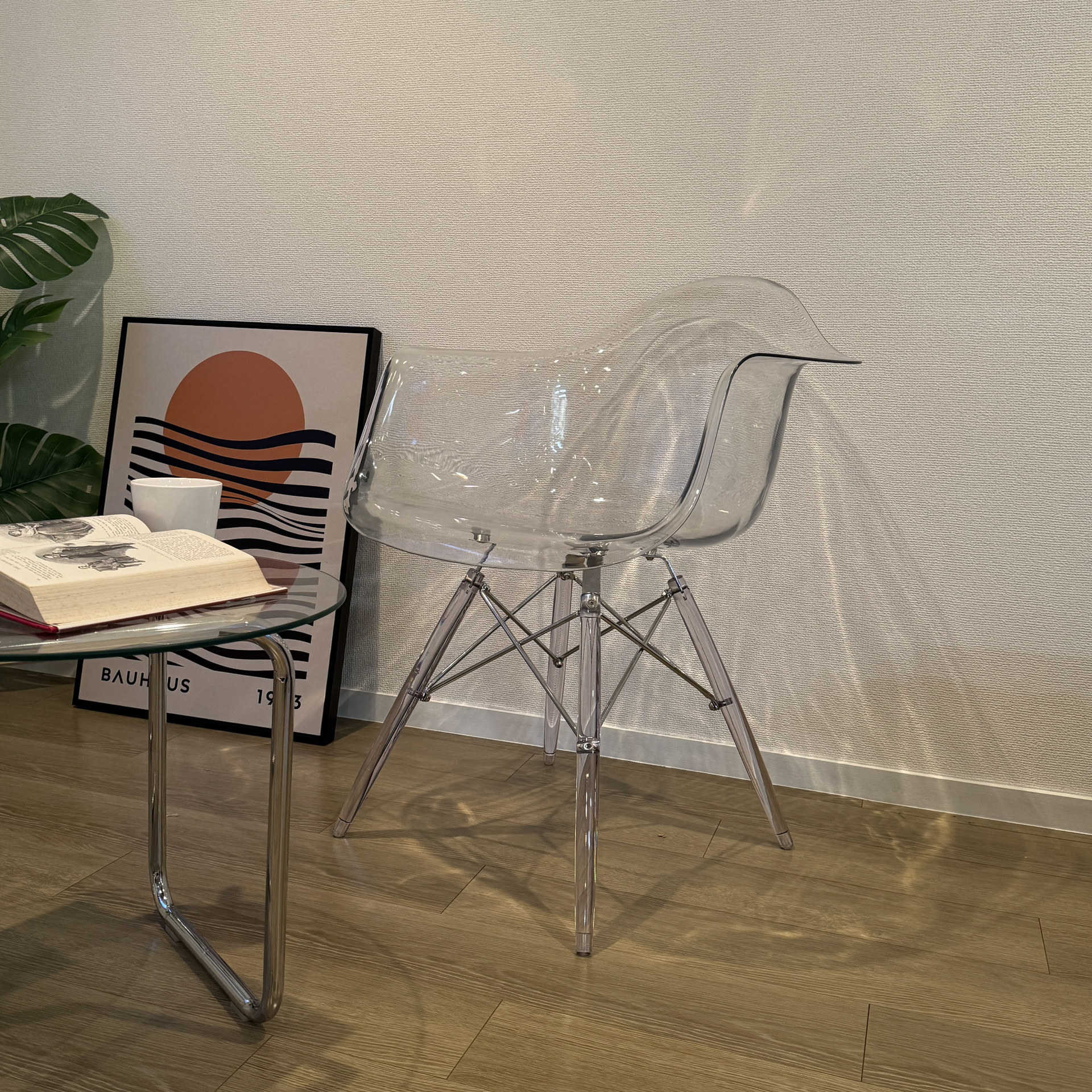 acrylic dining chair