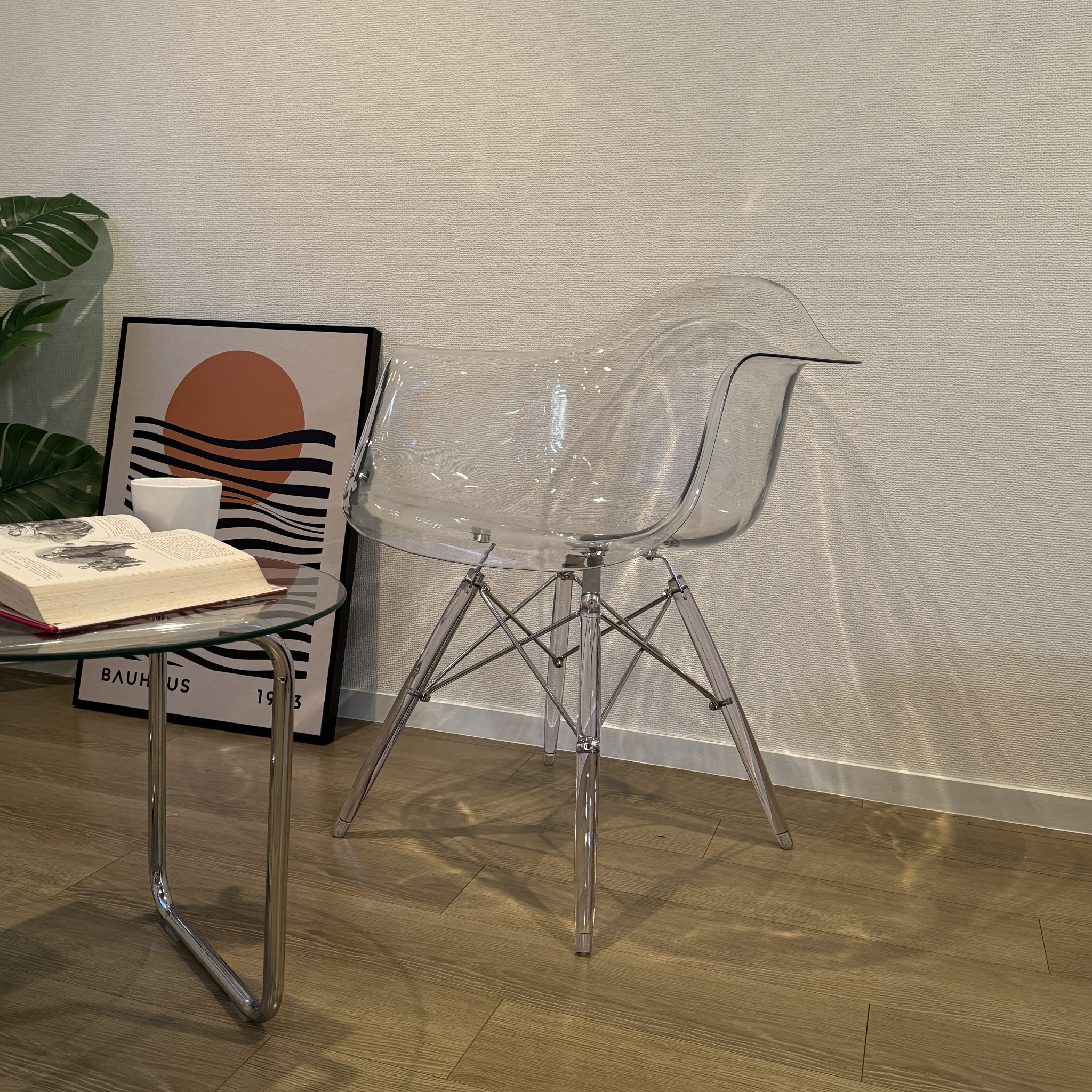 acrylic dining chair