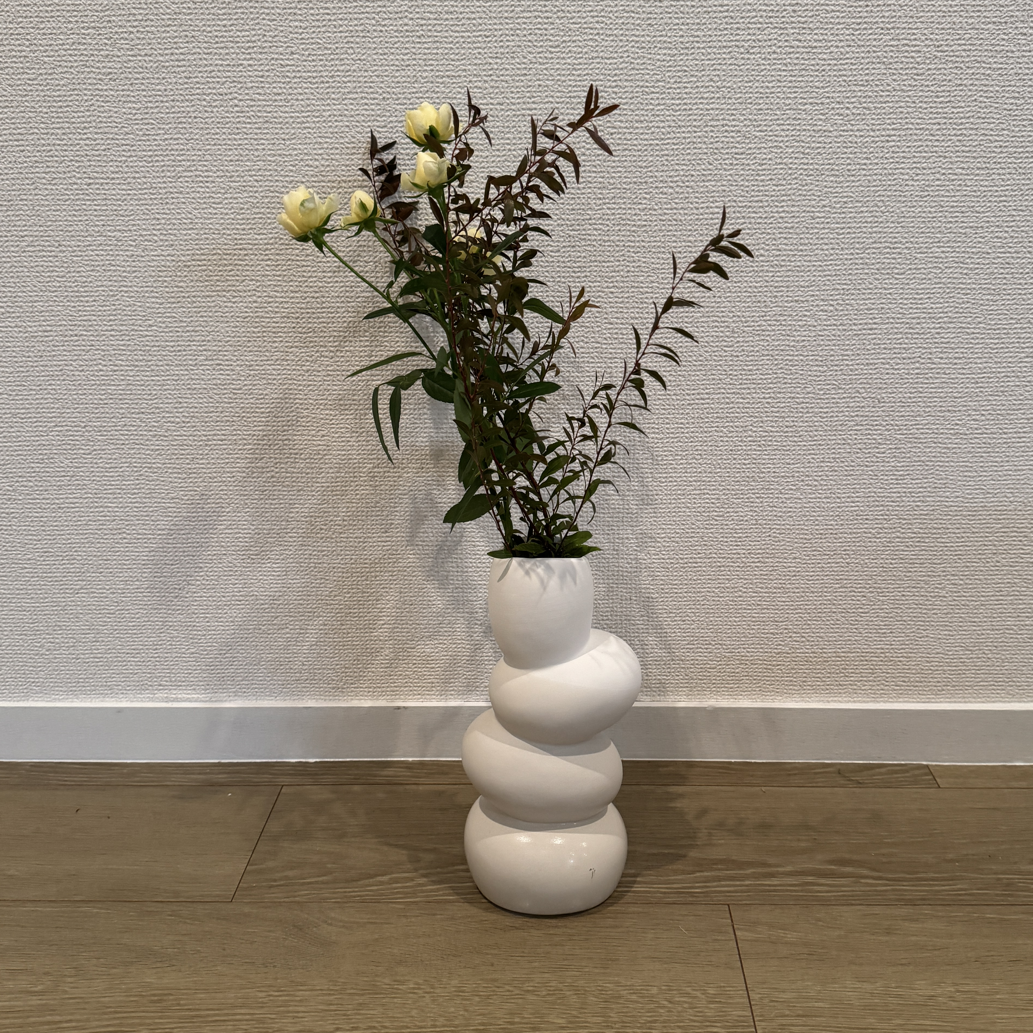 stone flower vase